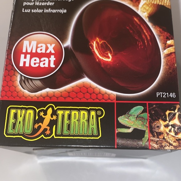 NWOT EXO Terra Nano Infrared Basking Spot Maximum Heat 150 Watts OS - Picture 2 of 7